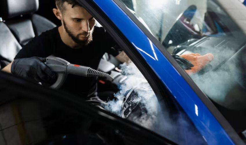 Automobile Glass Steam Cleaner