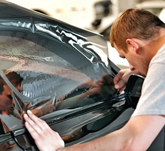 Car Sun Protection Tint Installation in UAE